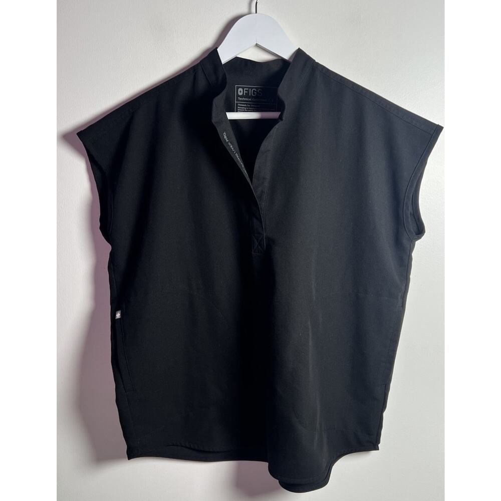 Figs Black Rafaela Top